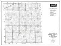 Clark County, Ashland, Englewood, Minneola, Kansas State Atlas 1958 County Highway Maps